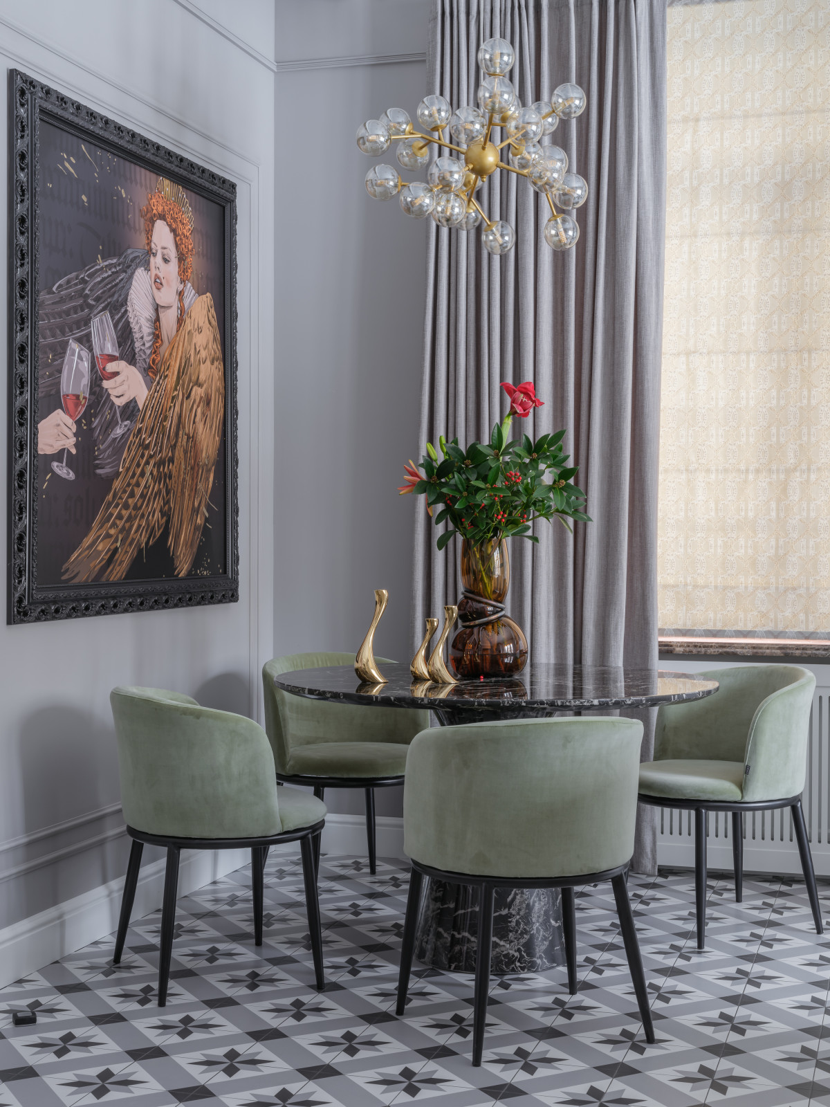 Стилизация загородного дома в КП Довиль