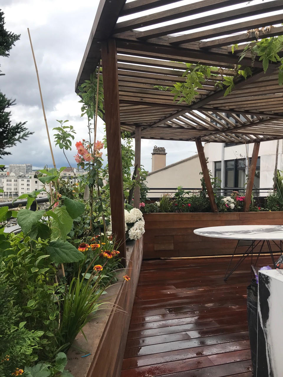 terrasse paysagée Boulogne
