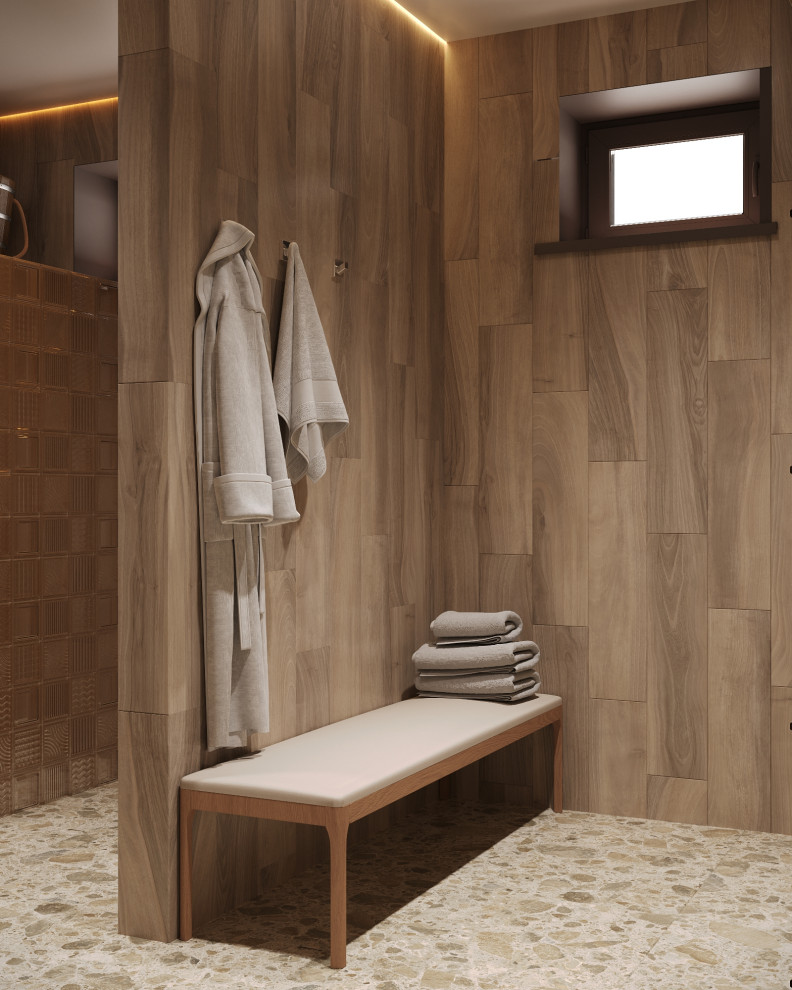 Проект Дома отдыха с сауной, расположенного под Санкт-Петербургом