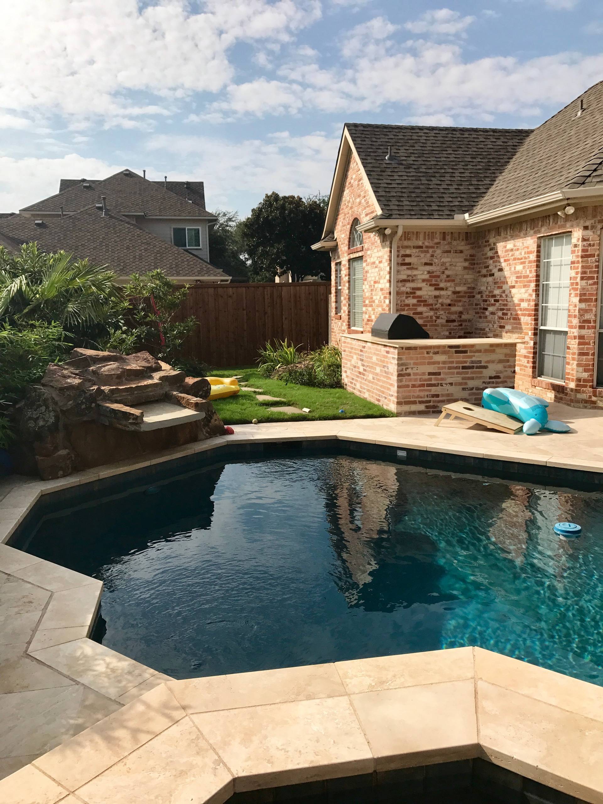 Back yard Pool Remodel