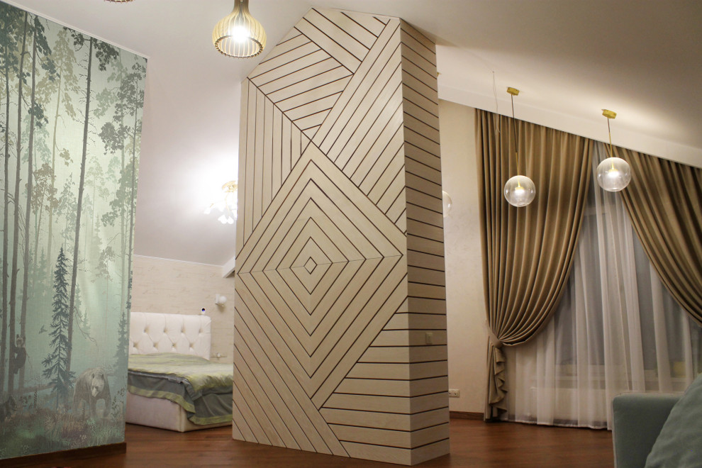 "Природная графика". Реализация проекта интерьера частного дома.