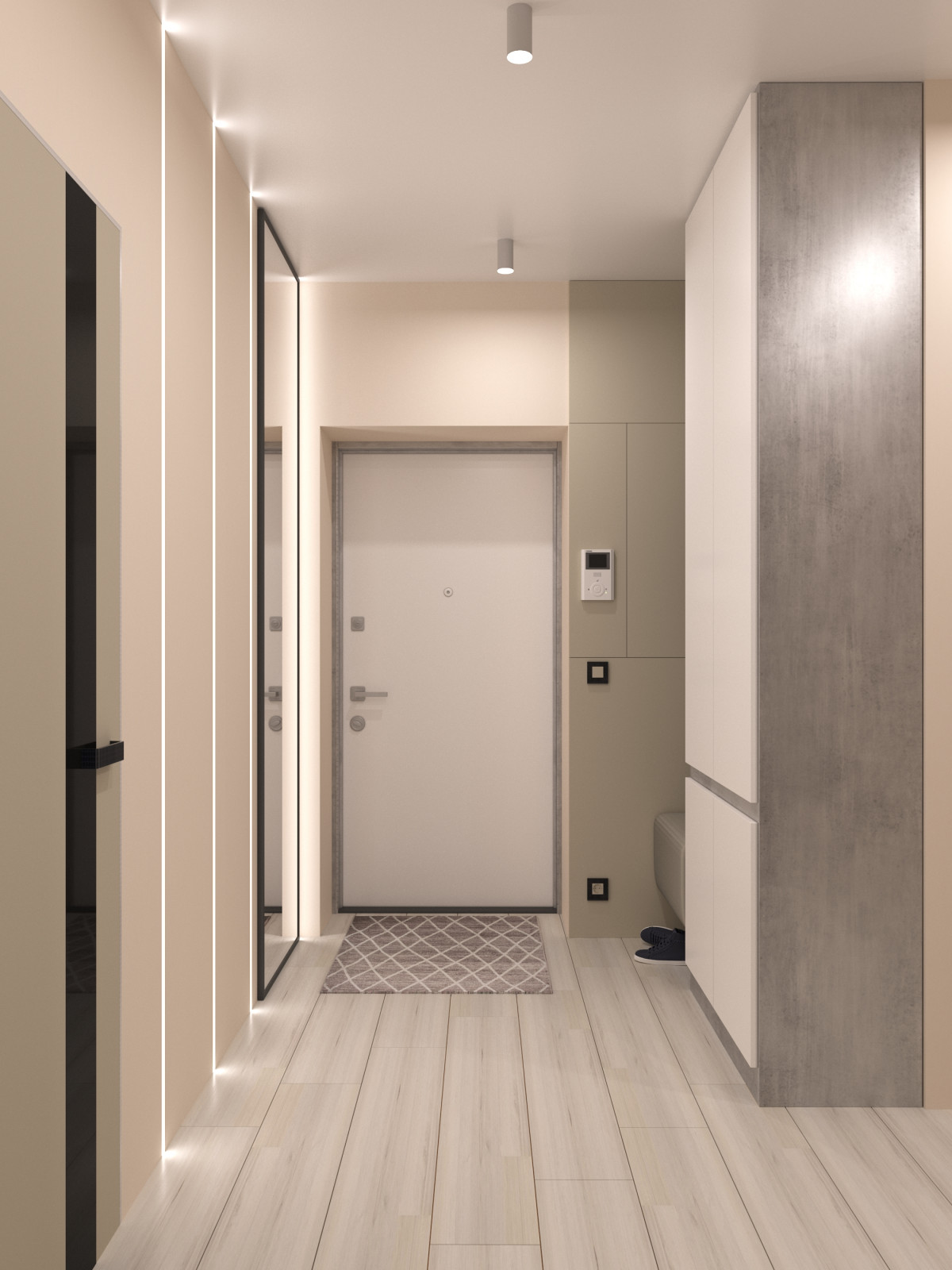 Квартира для семьи из трех человек