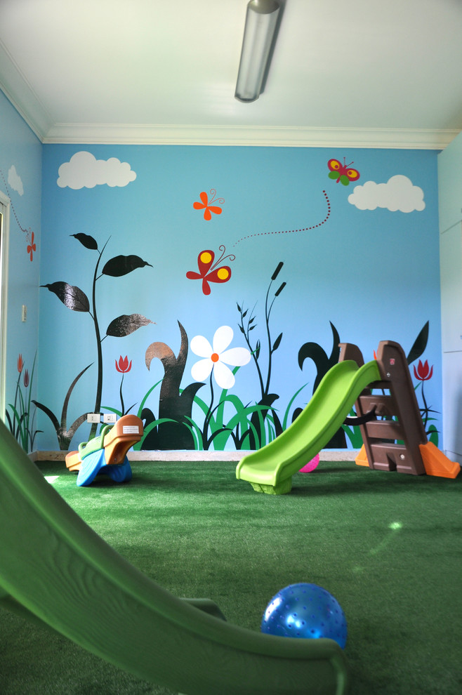 Photo of a modern kids' room in Other.