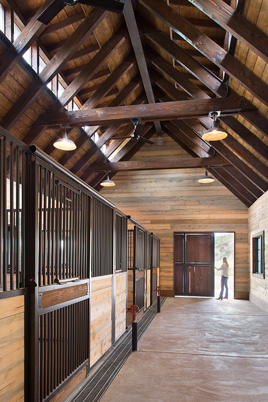 Inspiration for a rustic home design remodel in Denver