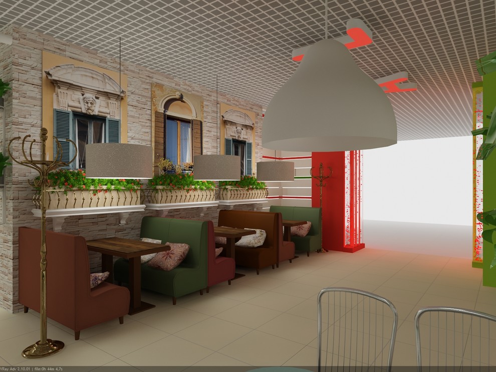 Дизайн кафе.