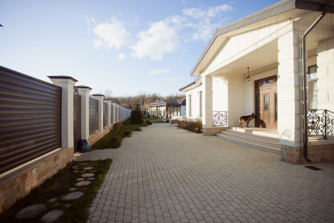 Фасад частного дома