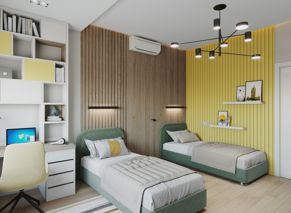 Квартира для семьи в современном стиле