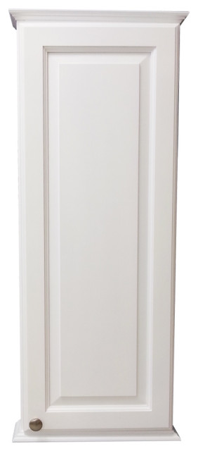 Angela On the Wall White Cabinet 19.5h x 15.5w x 8d