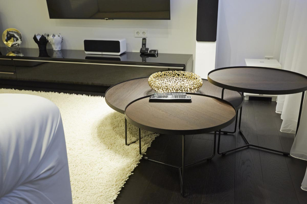 Меблировка частной квартиры по проекту студии Акименкова