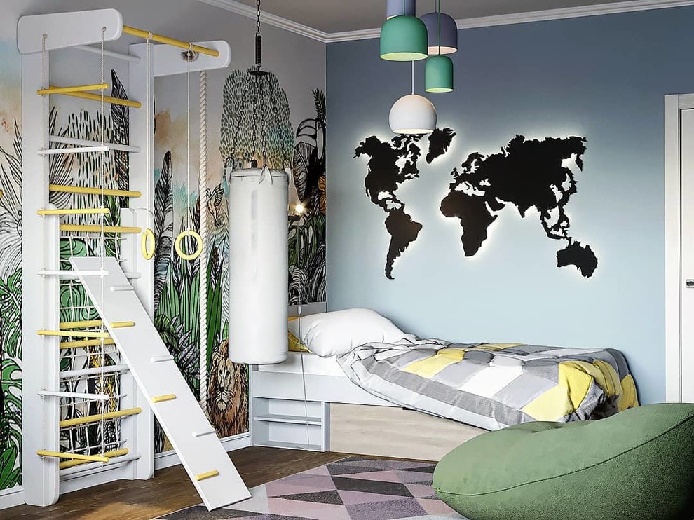 Детская комната в стиле Сафари