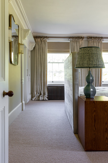 East Sussex Manor House eclectic-bedroom
