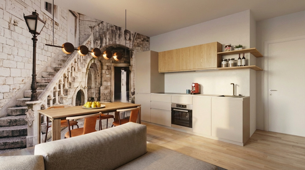 Bilocale moderno LESS IS MORE