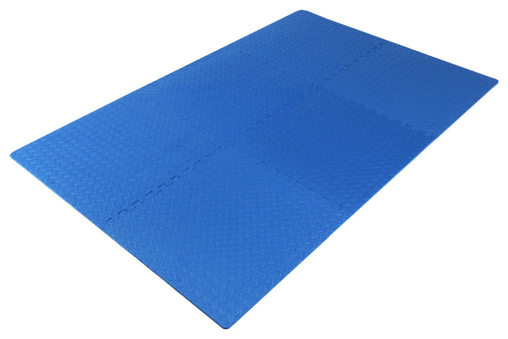 Puzzle Exercise Mat, EVA Foam Interlocking Tiles, Protective Flooring