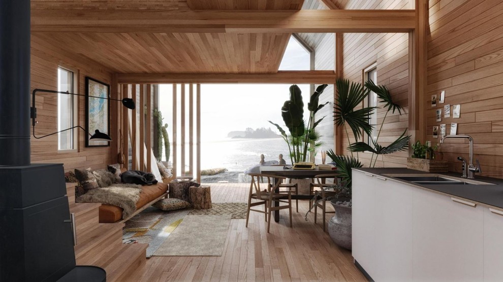 Home design - modern home design idea in Vancouver