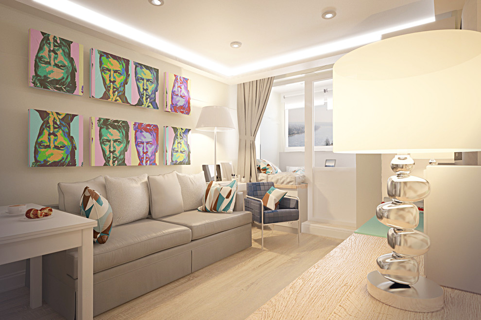 River house. Квартира-студия в Санкт-Петербурге.