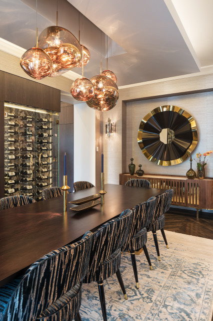 Fox Point modern-esszimmer