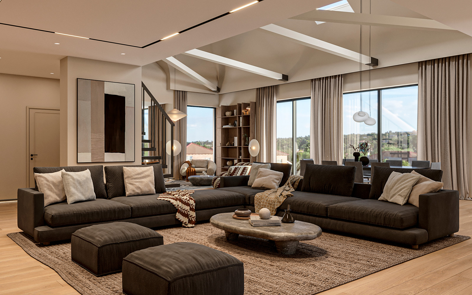 Интерьеры частного дома