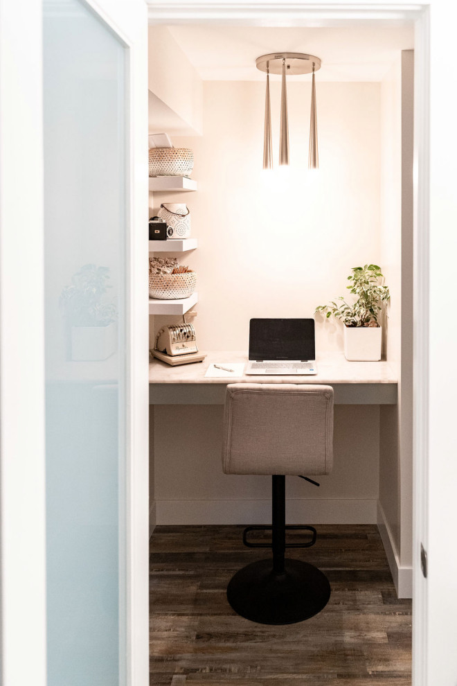 Trendy home design photo in Calgary