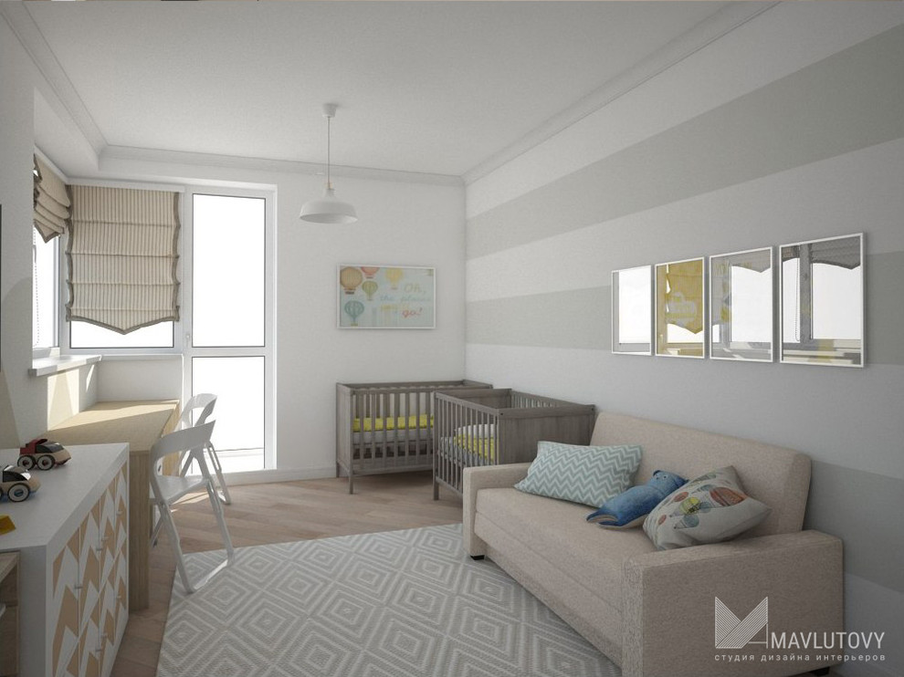 - Современная 3-комнатная квартира в Москве