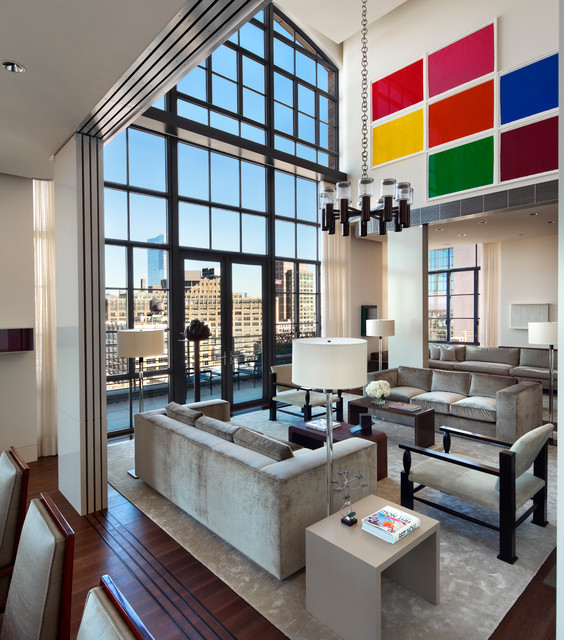 Penthouse Gallery trendy-dagligstue