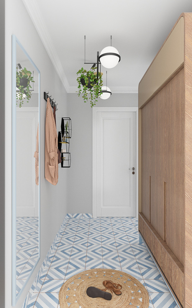 Холл в скандинавском стиле