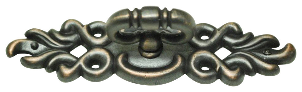 Mock Key With Backplate, Venetian Bronze