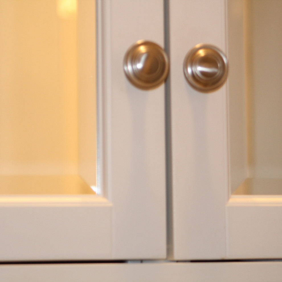 White & Chrome Bathroom