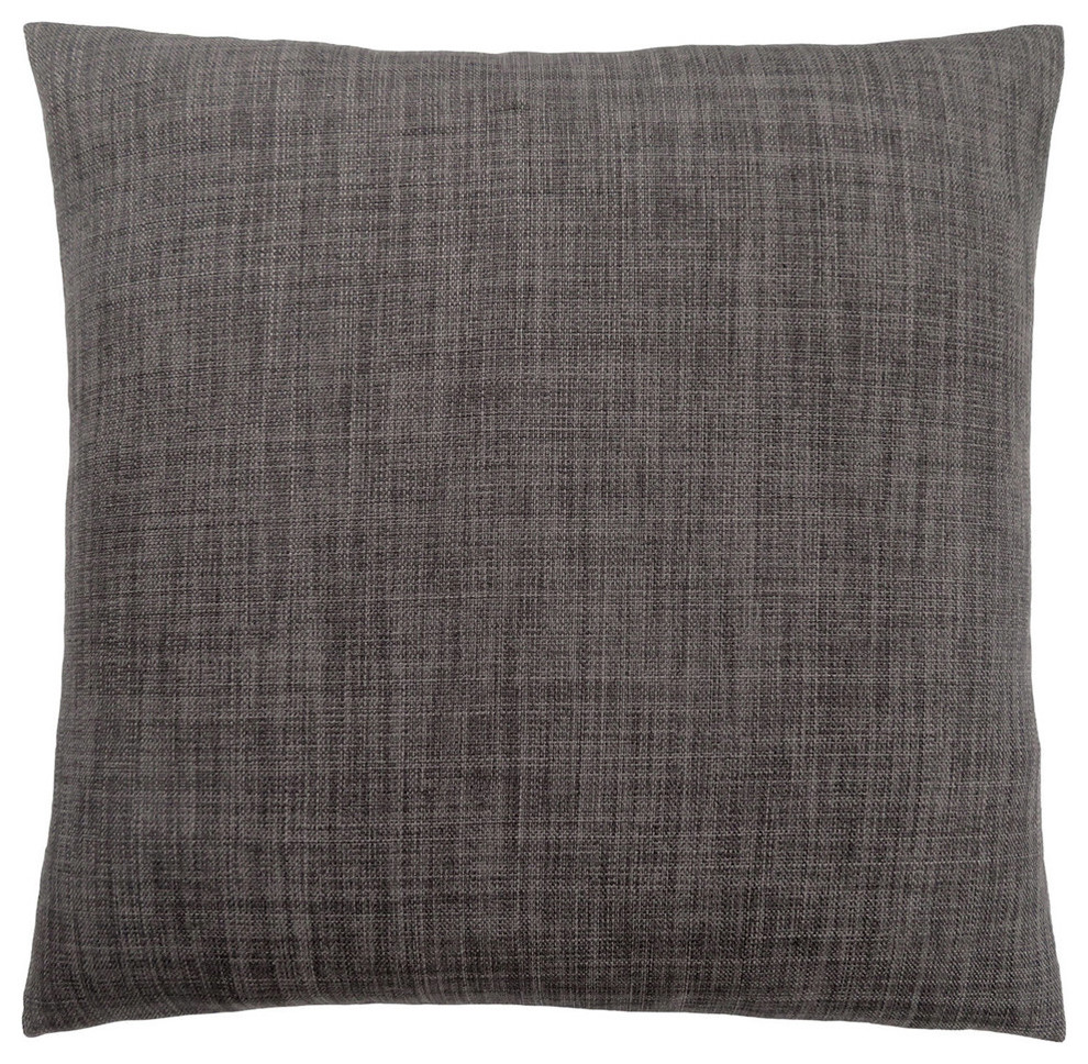 Pillows, 18 X 18 Square, Accent, Sofa, Couch, Bedroom, Polyester, Grey