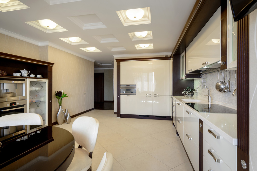 Сдержанное ар-деко для большой семьи