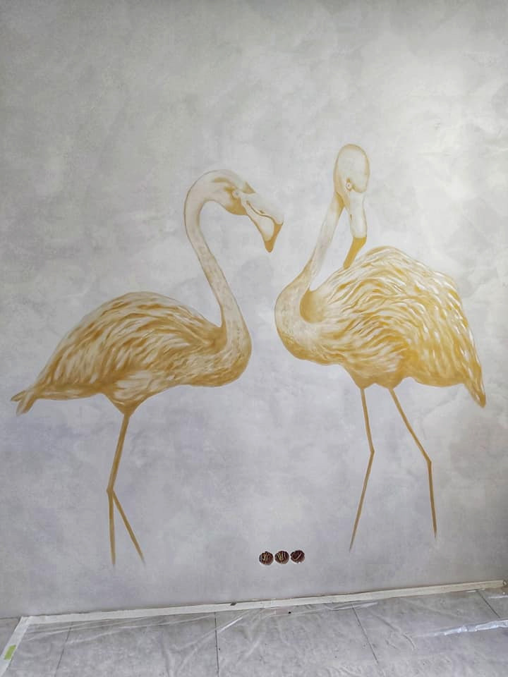 Художественная роспись в интерьере