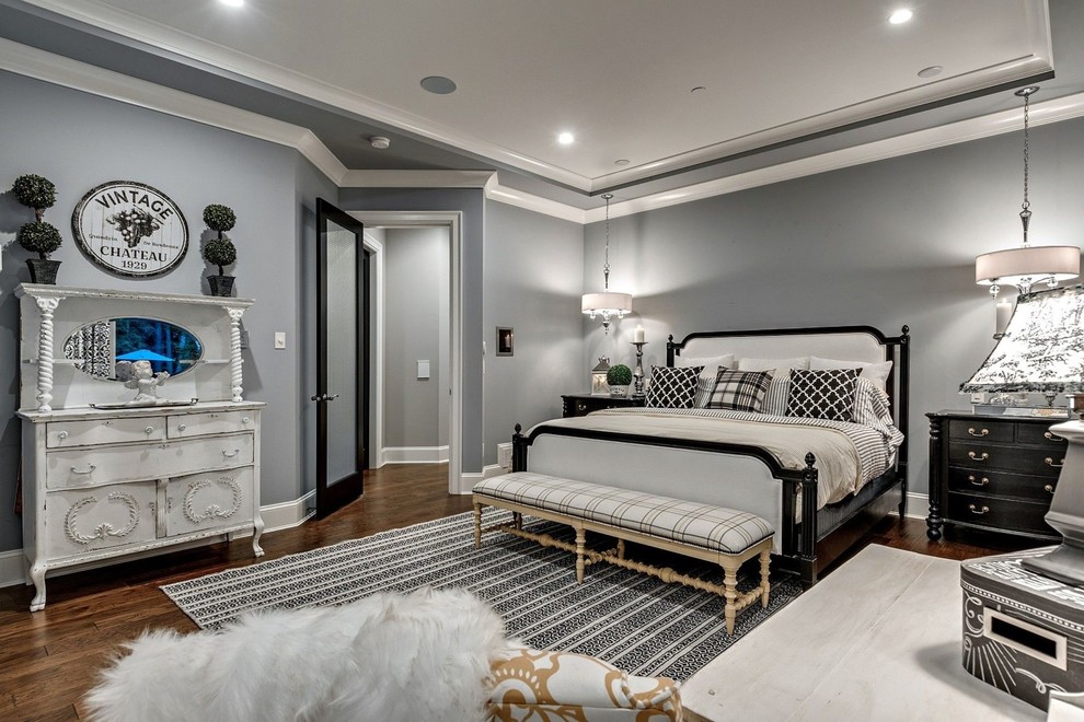 Rumson Luxury Estate Guest Bedroom Traditional Bedroom New York