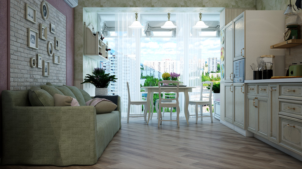 ЖК "Аврора" дизайн проект 3х комнатной квартиры