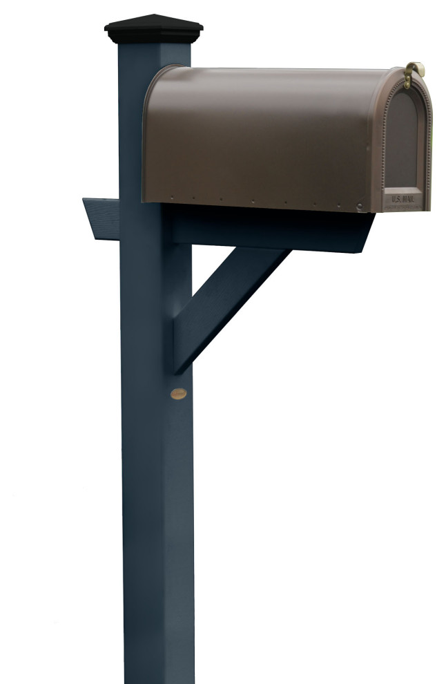 Hazleton Mailbox Post Transitional Mailboxes by highwood Houzz