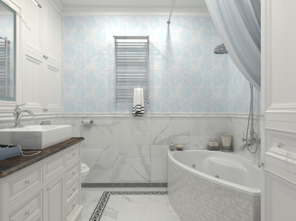 Ванная 3х комнатной квартиры ЖК Триумф