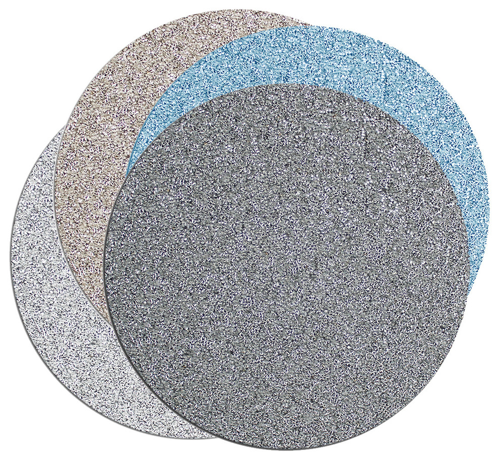 Sparkles Home Luminous Round Rhinestone Placemat Contemporary