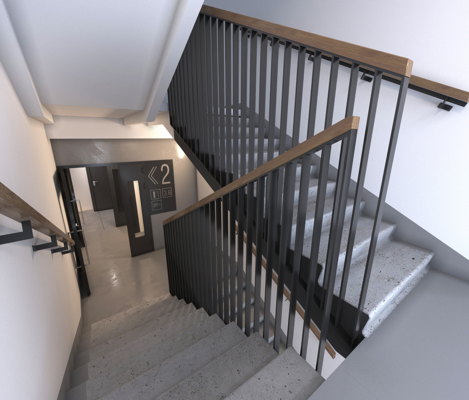 Интерьеры МОП ЖК "НОРМАНДИЯ НЕМАН", СК "СТРИЖИ"