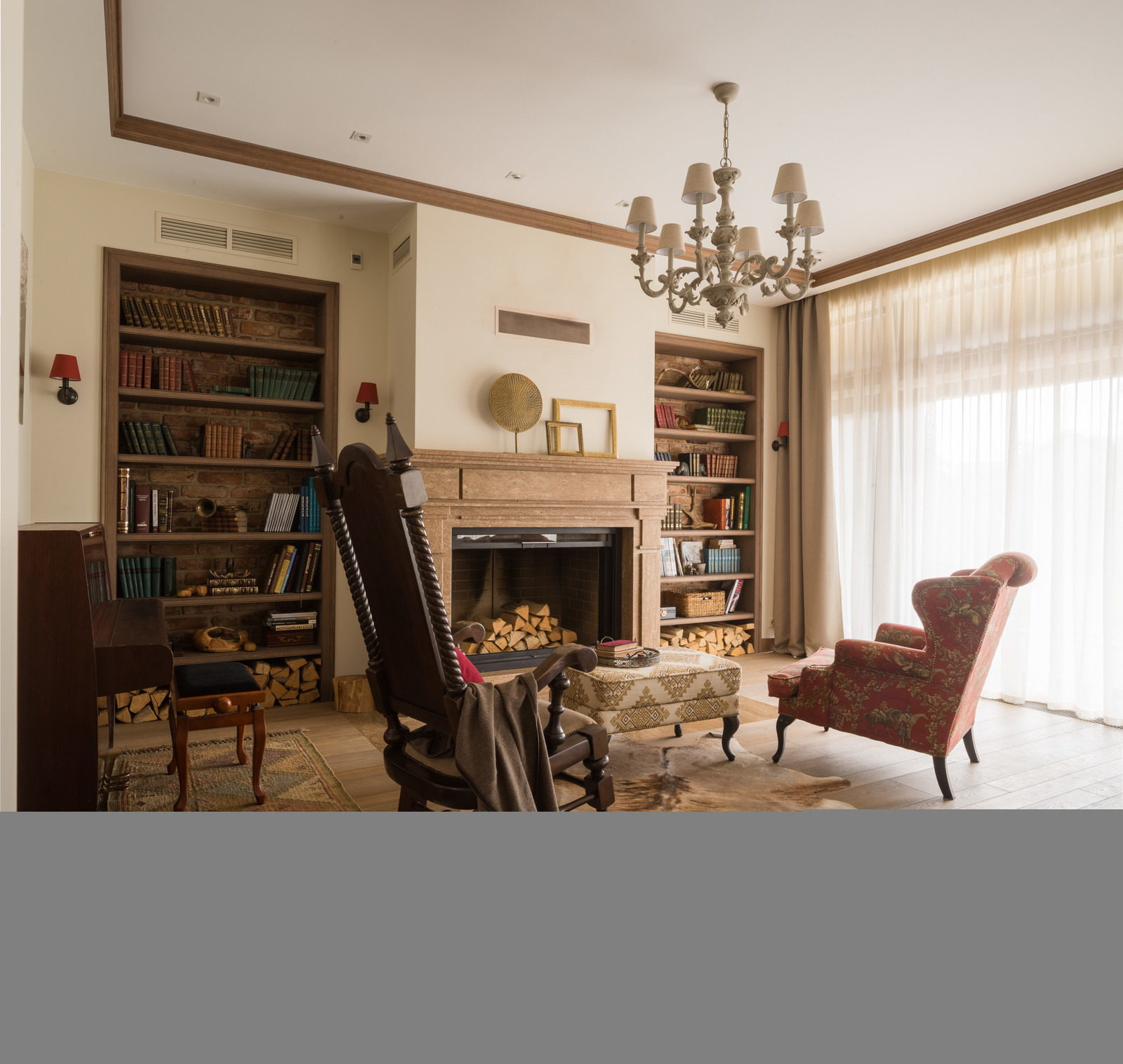 Каминная зона