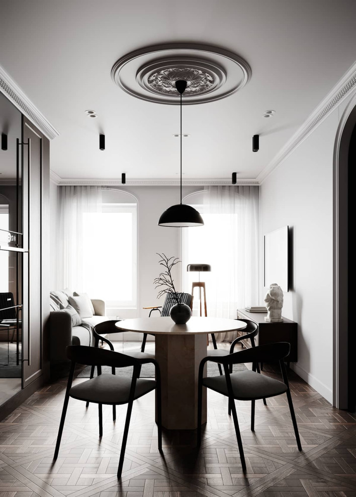 Пространство с нотами французского стиля