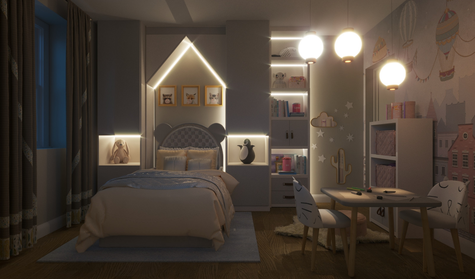 Комната для девочки 5 лет