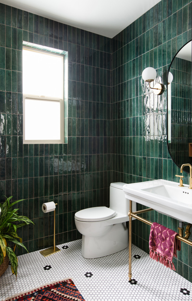 Mid Century Eclectic Haus 2 - Midcentury - Powder Room - San Diego - by ...