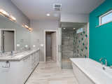 Modern Bathroom by Plain View Design Co.