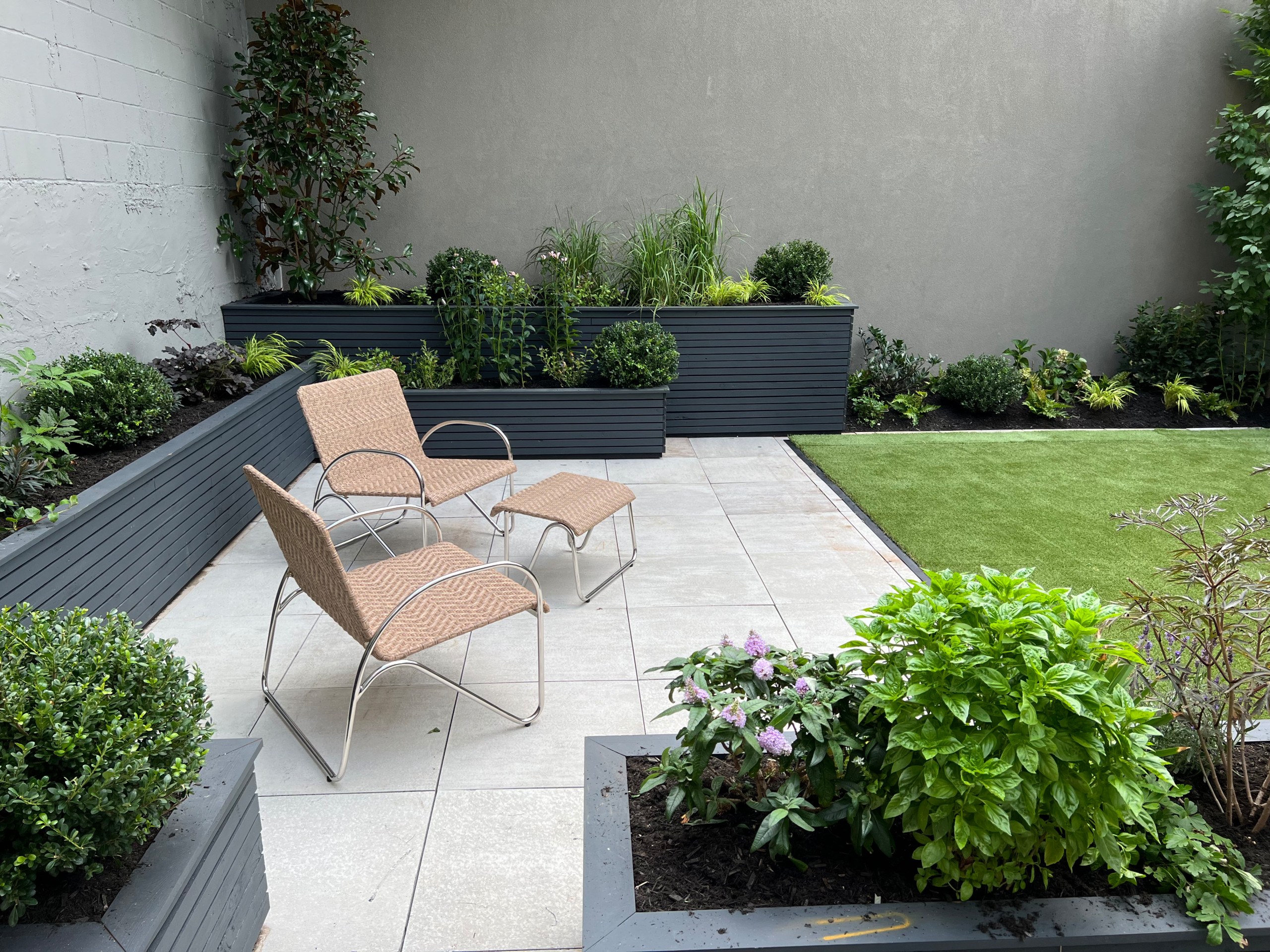 Garage Rooftop Container Garden