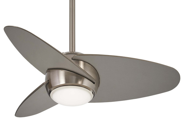 Slant 36 Led Ceiling Fan Transitional Fans By Better Slant 36 Led Ceiling Fan