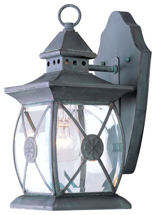 Providence Outdoor Wall Lantern, Charcoal