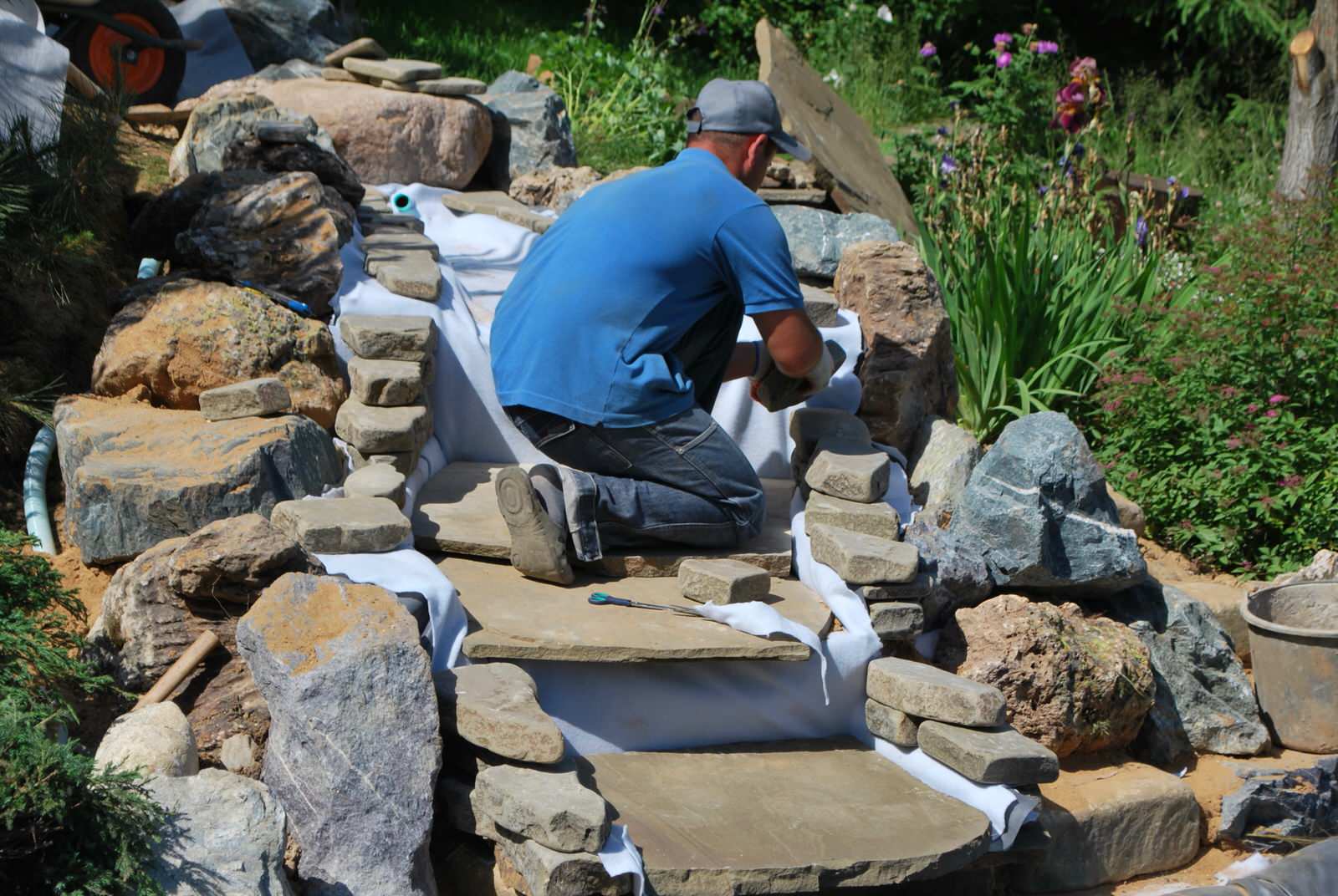 Реконструкция водоёма