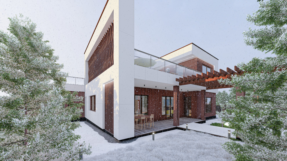 Жилой дом под Казанью. Пос. Форест Парк