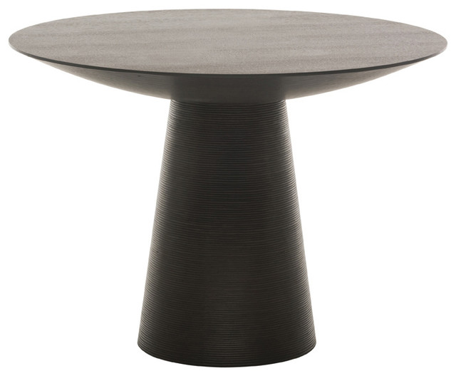 Dania Black Oak Dining Table Modern Tables By Inmod Dania Dining Table Black Oak Small