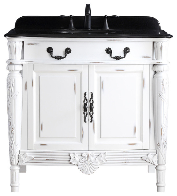 Ove Decors Lynton 36 Antique White Single Sink Vanity With Granite Top Traditional Bathroom Vanities And Consoles By - Ove Decors 36 In Single Sink Bathroom Vanity Ove Decors Lynton 36 Antique White Single Sink Vanity With Granite Top Traditional Bathroom Vanities And Consoles By - Ove Decors 36 In Single Sink Bathroom Vanity
