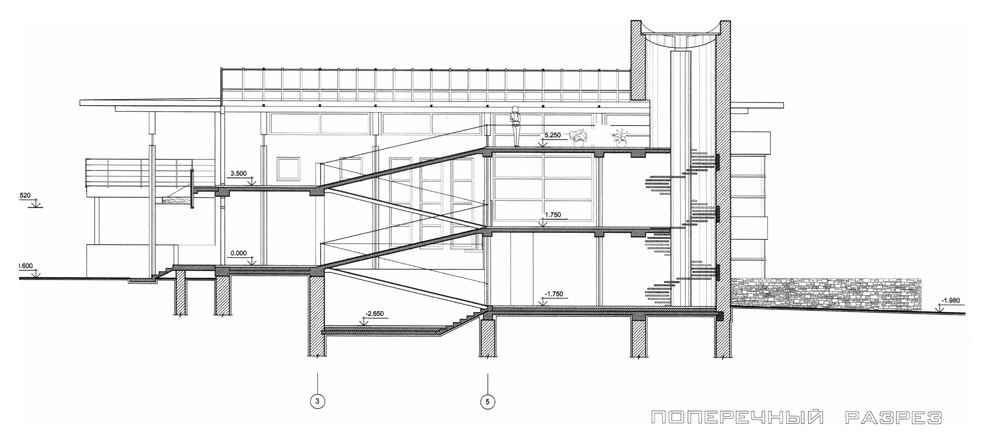 Загородный дом в соснах