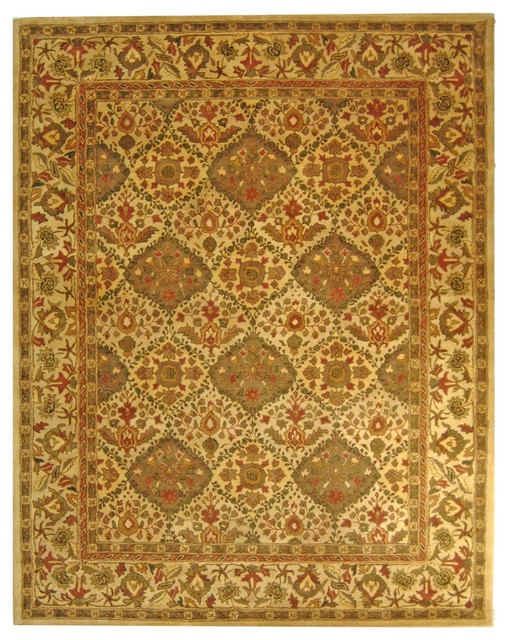 Antiquities Brown Area Rug AT57D, 2' x 3' Traditional Area Rugs